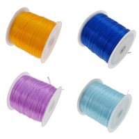 Ελαστική Thread, ελαστικό, Κορέα Εισαγωγής, περισσότερα χρώματα για την επιλογή, 1mm, Περίπου 70m/PC, Sold Με PC