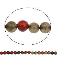 Natürliche Drachen Venen Achat Perlen, Drachenvenen Achat, rund, 10mm, Bohrung:ca. 1mm, ca. 38PCs/Strang, verkauft per ca. 15 ZollInch Strang
