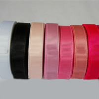 grosgrain الشريط, المزيد من الألوان للاختيار, 10mm, 100ساحات/PC, تباع بواسطة PC