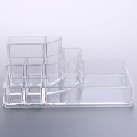 Cosmetics Display, Acrylic, Rectangle, transparent, clear, 183x92x68mm, Sold By PC