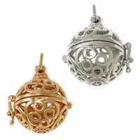 Pregnant Ball Locket Pendant Brass plated high quality plating and never fade & hollow nickel lead & cadmium free Approx Inner Approx 18mm Sold By Lot
