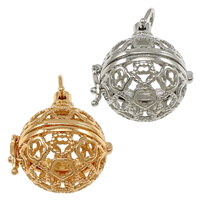 Pregnant Ball Locket Pendant Brass plated high quality plating and never fade & hollow nickel lead & cadmium free Approx Inner Approx 20mm Sold By Lot