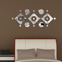 Wall Stickers & Decals Polystyrene mirror effect & adhesive Sold By PC