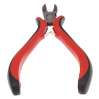 Jewelry Plier Ferronickel with Plastic platinum color plated nickel lead & cadmium free Sold By PC