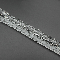 Cubic Crystal Beads Cubist & faceted 10mm Approx 1.5mm Approx Sold Per Approx 30.5 Inch Strand