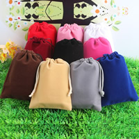 Jewelry Pouches Bags Velveteen mixed colors Sold By Lot