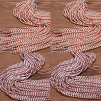 Cultured Potato Freshwater Pearl Beads natural 5-5.5mm Approx 0.8mm Sold Per Approx 15.5 Inch Strand