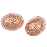 Akryl smycken pärlor, Oval, ursprungliga färgen, 20x15mm, Hål:Ca 1mm, Ca 195PC/Bag, Säljs av Bag