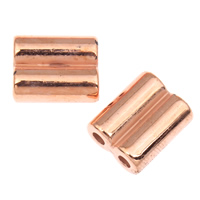 Acrylic Jewelry Beads Rectangle double-hole original color Approx 2mm Approx Sold By Bag