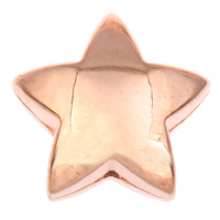 Granos de acrílico de la joyería, Estrella, diverso tamaño para la opción, color original, agujero:aproximado 1mm, Vendido por Bolsa