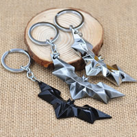 Zinc Alloy Key Chain with iron ring Bat plated lead & cadmium free Approx 26mm Length Approx 3-3.5 Inch Sold By Bag