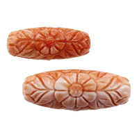 Giant Clam Beads Fluted Giant Oval Carved Approx 1.5mm Sold By Lot