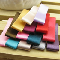 Terylene Ribbon, Polyester, flere farver til valg, 10mm, 50m/Bag, Solgt af Bag