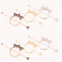 Zinc Alloy Hair Accessories plated nickel lead & cadmium free 135mm  Sold By Bag