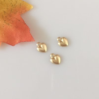 Oro-llenado Colgante de cadena extensor, Corazón, 14K gold-filled, libre de níquel, plomo & cadmio, 4.80x6.10mm, agujero:aproximado 1mm, Vendido por UD