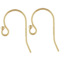Gold Filled Earring Hook 14K gold-filled nickel lead & cadmium free Sold By Pair
