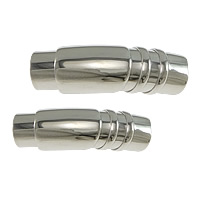 Stainless Steel Magnetic Clasp Tube original color Sold By Lot