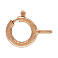 Gold Filled Spring Ring Clasp 14K rose gold-filled nickel lead & cadmium free 5.50mm Approx 1.5mm Sold By PC