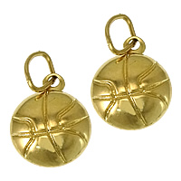 Gold Filled Pendant Football 14K gold-filled nickel lead & cadmium free Approx Sold By Lot