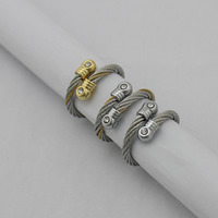 Rhinestone Stainless Steel Finger Ring plated adjustable & with rhinestone 2.50mm US Ring Sold By Lot