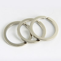 Ijzer Split Ring, platinum plated, lood en cadmium vrij, 2x28mm, 1000pC's/Bag, Verkocht door Bag