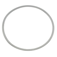 Roestvrij staal ring connectors, Donut, oorspronkelijke kleur, 46x1mm, Binnendiameter:Ca 42mm, 200pC's/Bag, Verkocht door Bag