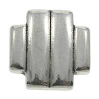 Gioielli di gemma in acciaio inossidabile, acciaio inox, foro doppio, colore originale, 12x2.5mm, Foro:Appross. 1mm, 100PC/borsa, Venduto da borsa