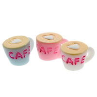 Fashion Resin Cabochons Cup Sold By Bag