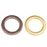 Zinklegering Linking Ring, Zinc Alloy, Donut, plated, meer kleuren voor de keuze, lood en cadmium vrij, 24x2mm, Gat:Ca 16mm, Ca 330pC's/Bag, Verkocht door Bag