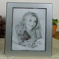 Aluminum Picture Frame, Rectangle, 155x200mm, Inner Diameter:Approx 130x180mm, 2PCs/Bag, Sold By Bag