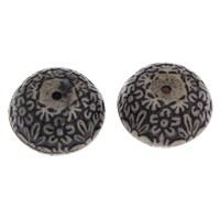 Antique Acrylic Beads Flat Round Imitation Antique Approx 1.5mm Approx Sold By Bag