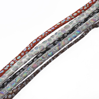 Kožené kabel, PU, více barev na výběr, 5x2.5mm, 50m/Lot, Prodáno By Lot