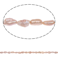 Keishi ferskvandskulturperle Beads, Ferskvandsperle, naturlig, lyslilla, klasse A, 4-5mm, Hole:Ca. 0.8mm, Solgt Per Ca. 15 inch Strand