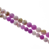 Achat Perlen, rund, verschiedene Größen vorhanden, Bohrung:ca. 1mm, Länge ca. 15 ZollInch, 10SträngeStrang/Tasche, verkauft von Tasche