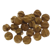 Perline di legno, colore originale, 12-14mm, Foro:Appross. 1.5mm, 200PC/borsa, Venduto da borsa