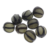 Buddhistische Perlen, Bodhi, oval, originale Farbe, 13-16mm, Bohrung:ca. 1.5mm, 100PCs/Tasche, verkauft von Tasche