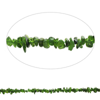 Gemstone Chips Diopside Nuggets natural - Approx 1mm Approx Sold Per Approx 15.5 Inch Strand