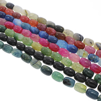 Crackle Agate Beads Column Approx 1.5mm Length Approx 15 Inch Approx Sold By Bag