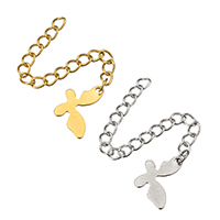 Stainless Steel Extender Chain Butterfly plated Length Approx 2.5 Inch Sold By Lot