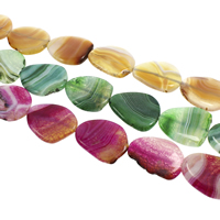Crackle Agate Beads Nuggets - Approx 1mm Approx Sold Per Approx 15.5 Inch Strand