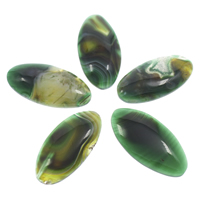 Lace Agate Cabochon flat back green - Sold By Bag