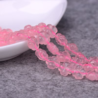 Natural Rose Quartz Beads Four Leaf Clover Approx 1-2mm Sold Per Approx 15 Inch Strand