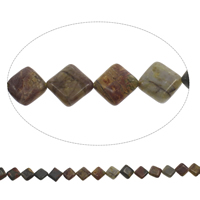 Natürliche Indian Achat Perlen, Indischer Achat, Rhombus, 14x4mm, Bohrung:ca. 1mm, ca. 27PCs/Strang, verkauft per ca. 15 ZollInch Strang