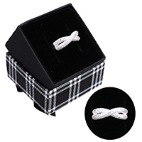 Cubic Zirconia Micro Pave 925 Sterling Silver Rings without box & micro pave cubic zirconia 6.50mm US Ring Sold By PC