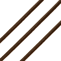 Cordón de cuero, Cuero de vaca, color café rojo, libre de níquel, plomo & cadmio, 2mm, longitud:aproximado 100 m, Vendido por UD