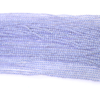 Naturliga Lila Agate Pärlor, Rund, olika storlek för val, Hål:Ca 0.5mm, Längd Ca 16 inch, Säljs av Lot