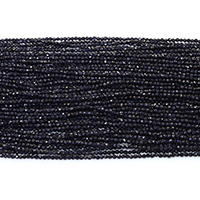 Blue Goldstone Beads, Ronde, natuurlijk, verschillende grootte voor keus & gefacetteerde, Lengte Ca 16 inch, Verkocht door Lot