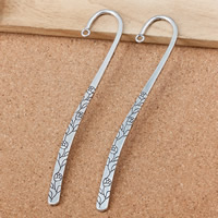 Zinc Alloy Bookmark antique silver color plated nickel lead & cadmium free Approx 2mm Sold By Lot