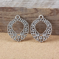 Zinc Alloy Pendant antique silver color plated nickel lead & cadmium free Approx 3mm Sold By Lot