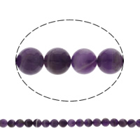 Naturliga Lace agat pärlor, spets agat, Rund, purpur, 8mm, Ca 51PC/Strand, Såld Per Ca 15.5 inch Strand